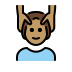 1F486 1F3FD Smiley – OpenMoji