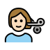 1F487 1F3FB Smiley – OpenMoji