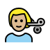 1F487 1F3FC 200D 2642 FE0F Smiley – OpenMoji