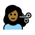 1F487 1F3FE 200D 2640 FE0F Smiley – OpenMoji