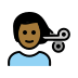 1F487 1F3FE 200D 2642 FE0F Smiley – OpenMoji