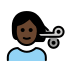 1F487 1F3FF Smiley – OpenMoji