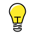 1F4A1 Smiley – OpenMoji