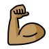 1F4AA 1F3FD Smiley – OpenMoji