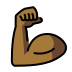 1F4AA 1F3FE Smiley – OpenMoji