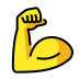 1F4AA Smiley – OpenMoji