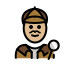 1F575 1F3FC 200D 2642 FE0F Smiley – OpenMoji