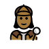 1F575 1F3FE 200D 2640 FE0F Smiley – OpenMoji
