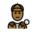 1F575 1F3FE Smiley – OpenMoji