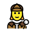 1F575 FE0F 200D 2640 FE0F Smiley – OpenMoji