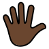 1F590 1F3FF Smiley – OpenMoji