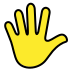 1F590 Smiley – OpenMoji