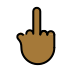 1F595 1F3FE Smiley – OpenMoji