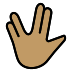 1F596 1F3FD Smiley – OpenMoji