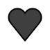 1F5A4 Smiley – OpenMoji
