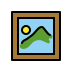 1F5BC Smiley – OpenMoji