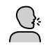 1F5E3 Smiley – OpenMoji