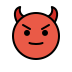 1F608 Smiley – OpenMoji