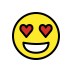 1F60D Smiley – OpenMoji