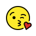 1F618 Smiley – OpenMoji