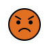1F621 Smiley – OpenMoji