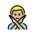1F645 1F3FC 200D 2642 FE0F Smiley – OpenMoji