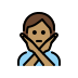 1F645 1F3FD Smiley – OpenMoji