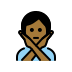 1F645 1F3FE Smiley – OpenMoji