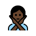 1F645 1F3FF Smiley – OpenMoji