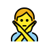 1F645 Smiley – OpenMoji