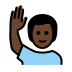 1F64B 1F3FF 200D 2642 FE0F Smiley – OpenMoji
