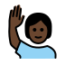 1F64B 1F3FF Smiley – OpenMoji