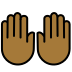 1F64C 1F3FE Smiley – OpenMoji