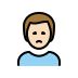 1F64D 1F3FB 200D 2642 FE0F Smiley – OpenMoji