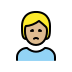 1F64D 1F3FC Smiley – OpenMoji
