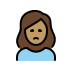 1F64D 1F3FD 200D 2640 FE0F Smiley – OpenMoji