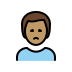1F64D 1F3FD 200D 2642 FE0F Smiley – OpenMoji