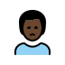 1F64D 1F3FF 200D 2642 FE0F Smiley – OpenMoji