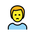 1F64D 200D 2642 FE0F Smiley – OpenMoji