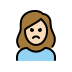1F64E 1F3FB 200D 2640 FE0F Smiley – OpenMoji
