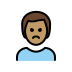 1F64E 1F3FD 200D 2642 FE0F Smiley – OpenMoji
