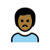 1F64E 1F3FE 200D 2642 FE0F Smiley – OpenMoji
