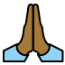 1F64F 1F3FE Smiley – OpenMoji