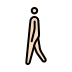 1F6B6 1F3FB Smiley – OpenMoji