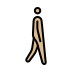 1F6B6 1F3FC 200D 27A1 FE0F Smiley – OpenMoji