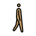 1F6B6 1F3FD 200D 27A1 FE0F Smiley – OpenMoji
