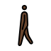 1F6B6 1F3FF 200D 2642 FE0F Smiley – OpenMoji