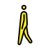 1F6B6 Smiley – OpenMoji