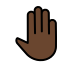1F91A 1F3FF Smiley – OpenMoji