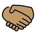 1F91D 1F3FD Smiley – OpenMoji